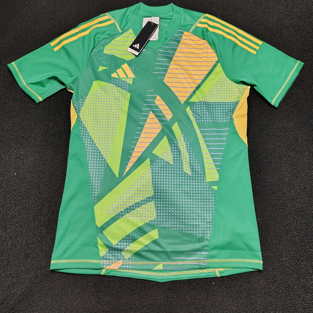 Adidas Tiro 24 Pro Goalkeeper Shirt Soccer Green GK Football Jersey Men's XL New